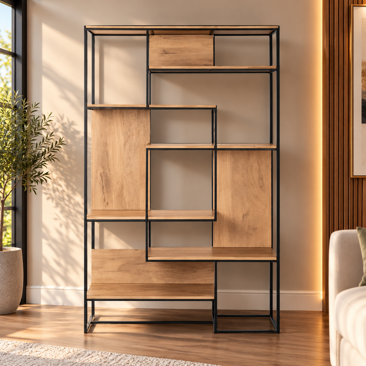 وحدة أرفف 135x40سم - OVCH-113