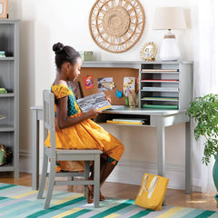 High quality wooden countertop children's desk with office chair - OSM-360