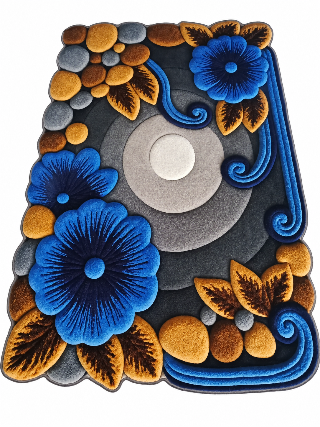 Oscar Furniture 7D printed hand-tufted carpet alternative - FNN-004