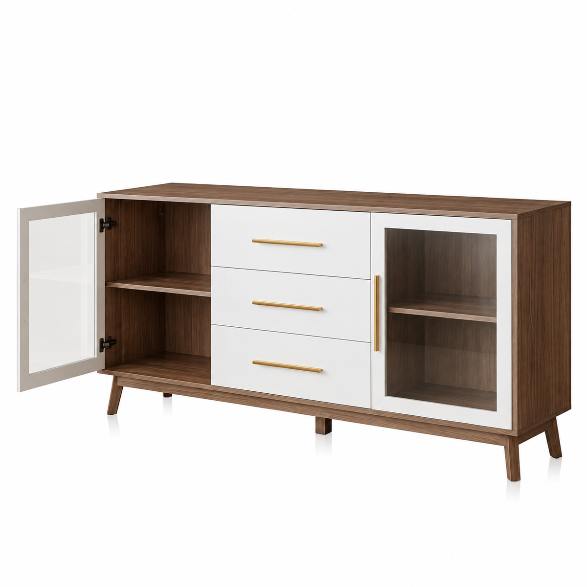 Three-drawer, two-door sideboard from Oscar Furniture-OFF-MD-008