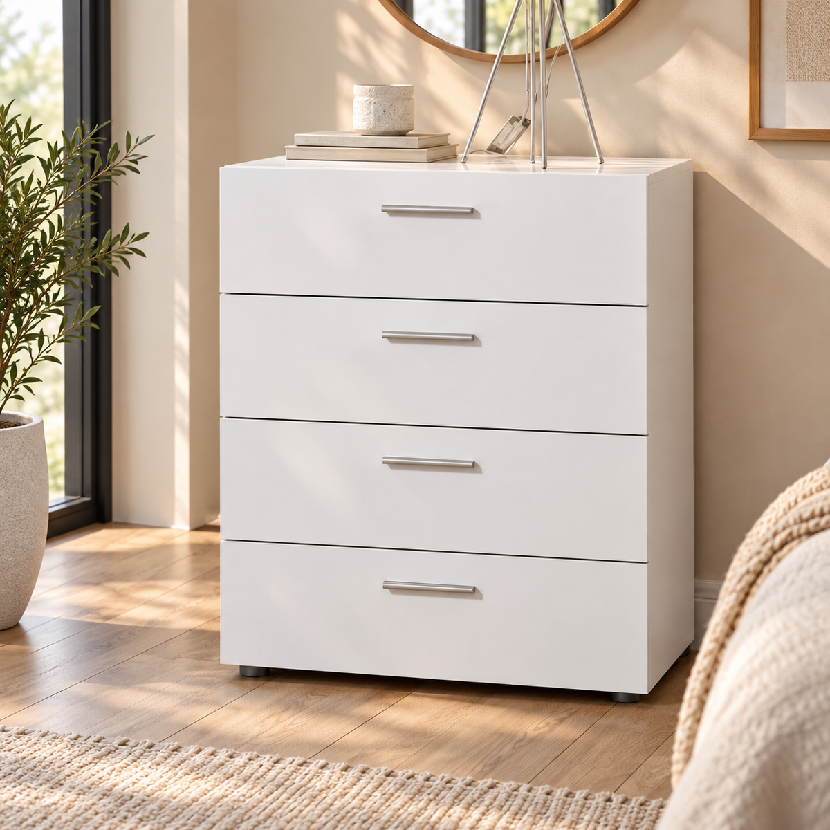 MDF Drawer Unit with 4 Drawers - MOD-020
