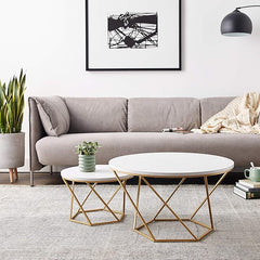 Guantina coffee table, electrostatic paint