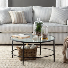 Lavida coffee table 80 * 45 cm glass