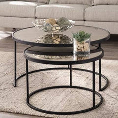 Cairn electrostatic iron coffee table