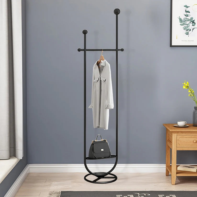 High-quality metal clothes rack – 40 cm