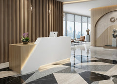 مكتب استقبال - Reception Counter - خشب MDF اسباني - CEM-067