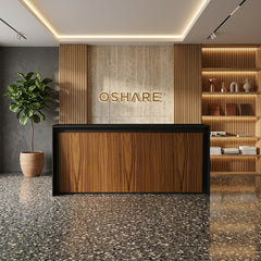 مكتب استقبال - Reception Counter - خشب MDF اسباني - CEM-103