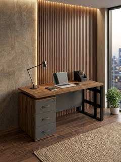 Spanish MDF Employee Desk - CEM-169