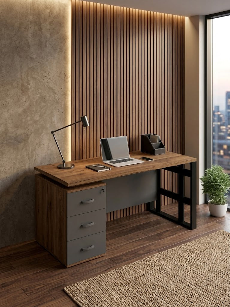 Spanish MDF Employee Desk - CEM-169