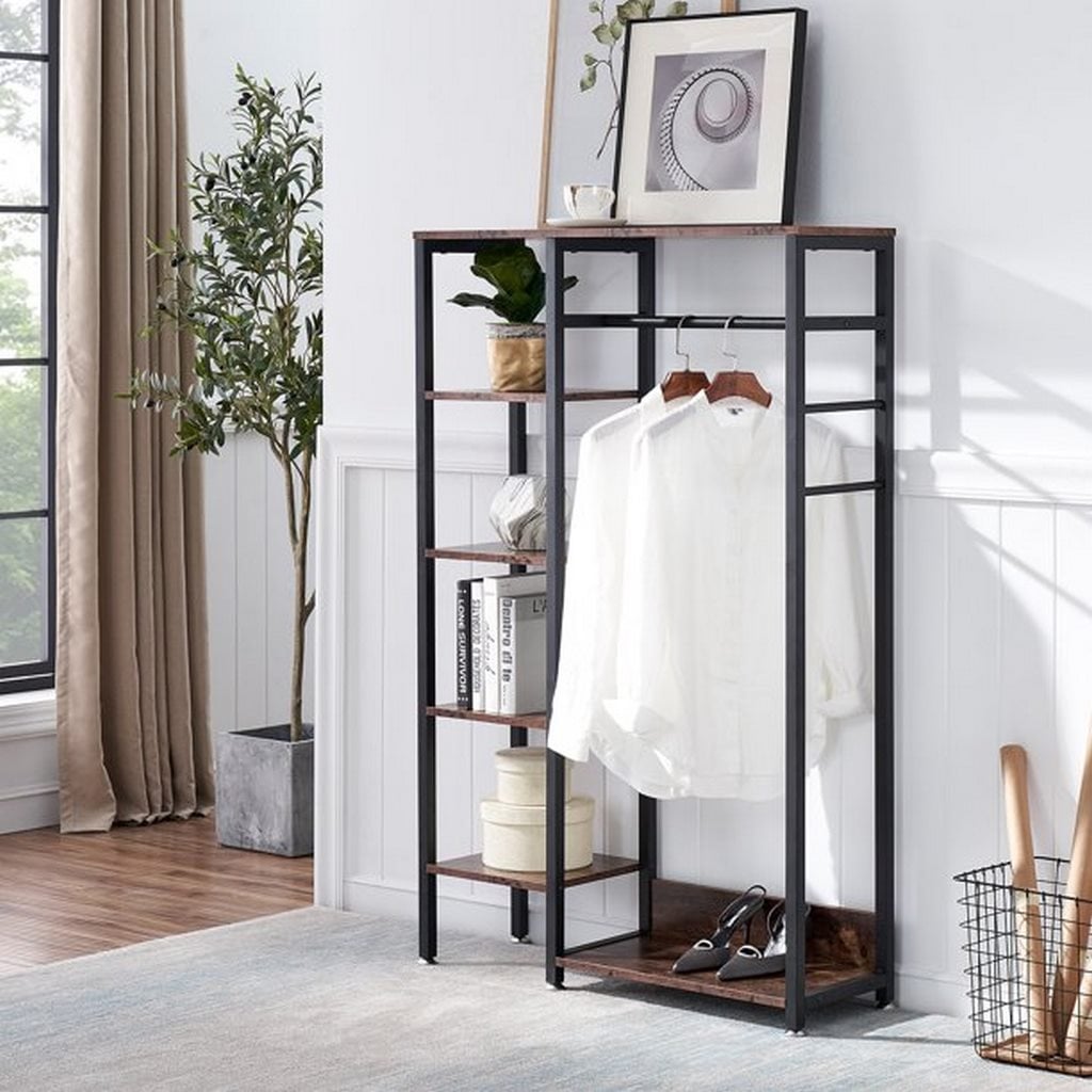 Large MDF Wood Dressing Table with Practical Design for Clothing Organization – WAF-230