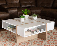 ترابيزة قهوة خشب MDF عالي الجودة - 80cmX80cm - ANT-141