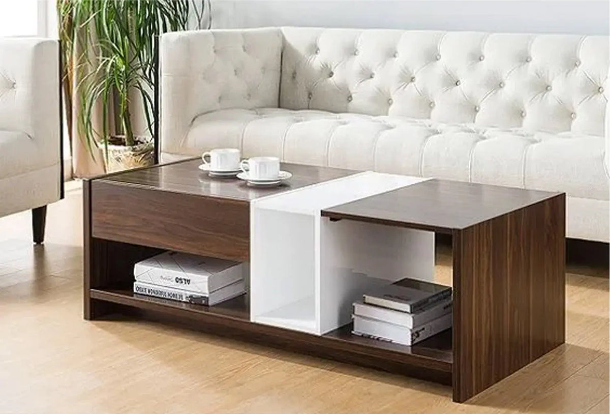 ترابيزة قهوة خشب MDF عالي الجودة Ant-071 120cmX60cm