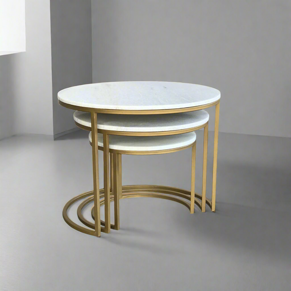 ريتا ترابيزة جانبية حديد دهان الكتروستاتيك