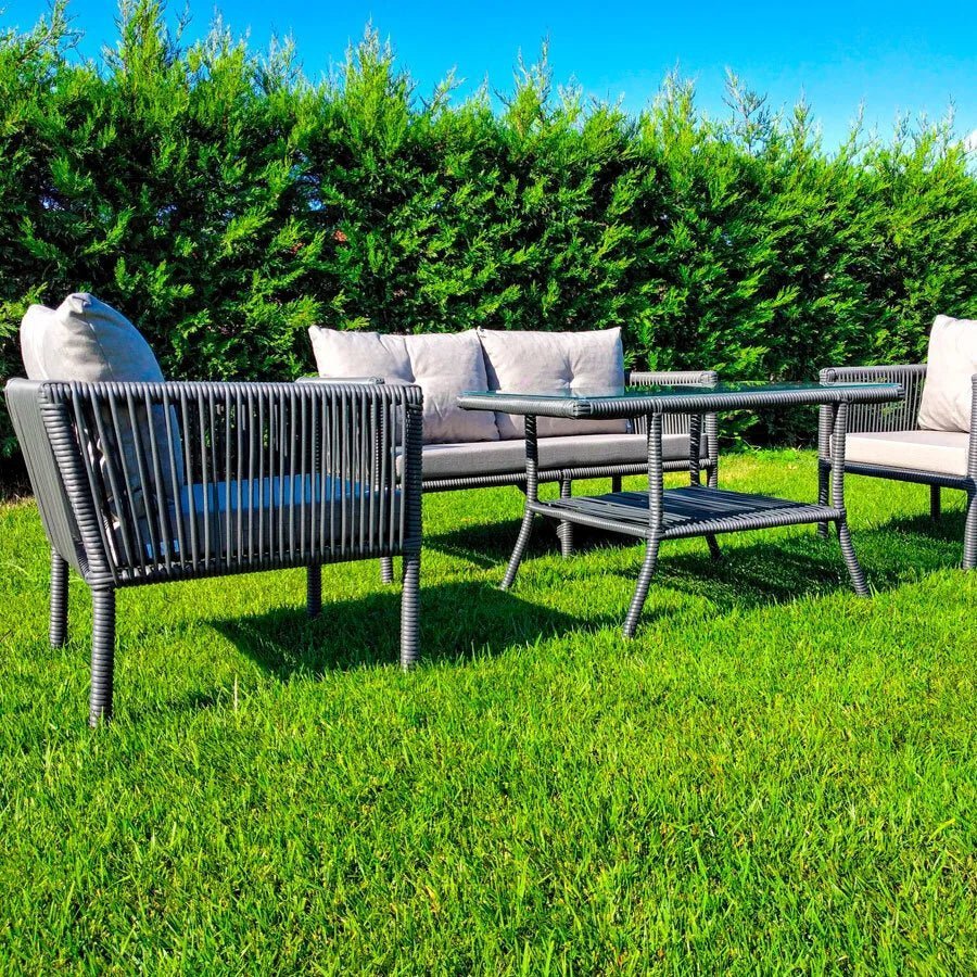 طقم رتان تانجو يكفي 4 افراد  - أوسكار فرنتشر