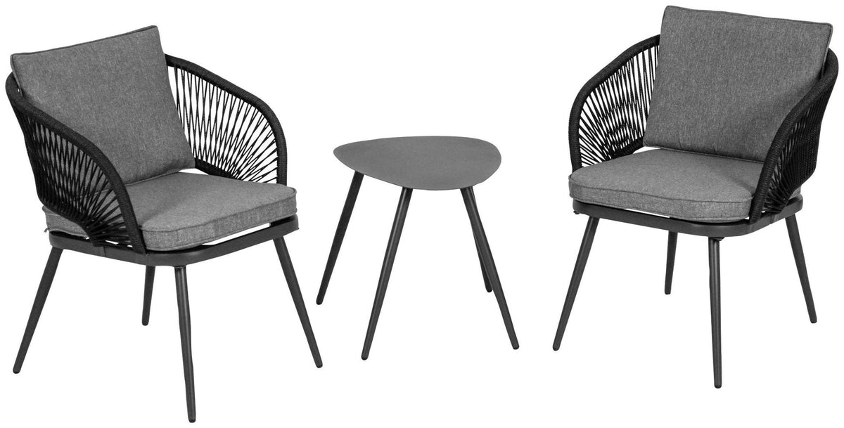 Ford rope set, 2 chairs and a table