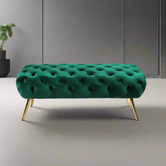 Falls banquette 100 * 50 velor green