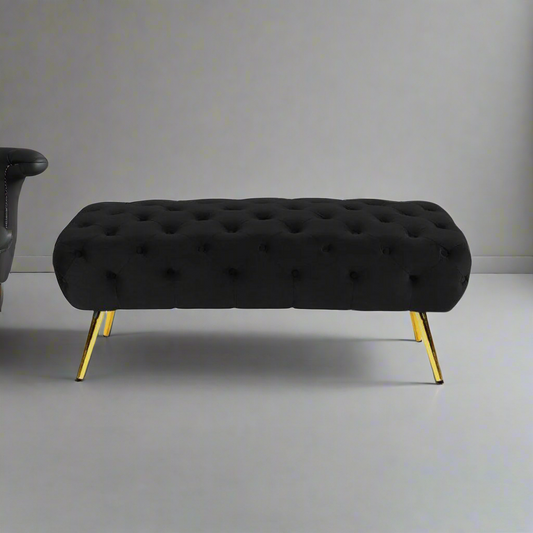 Falls banquette 100 * 50 velor black
