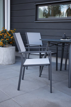 Bruen aluminum chair for restaurants and cafes