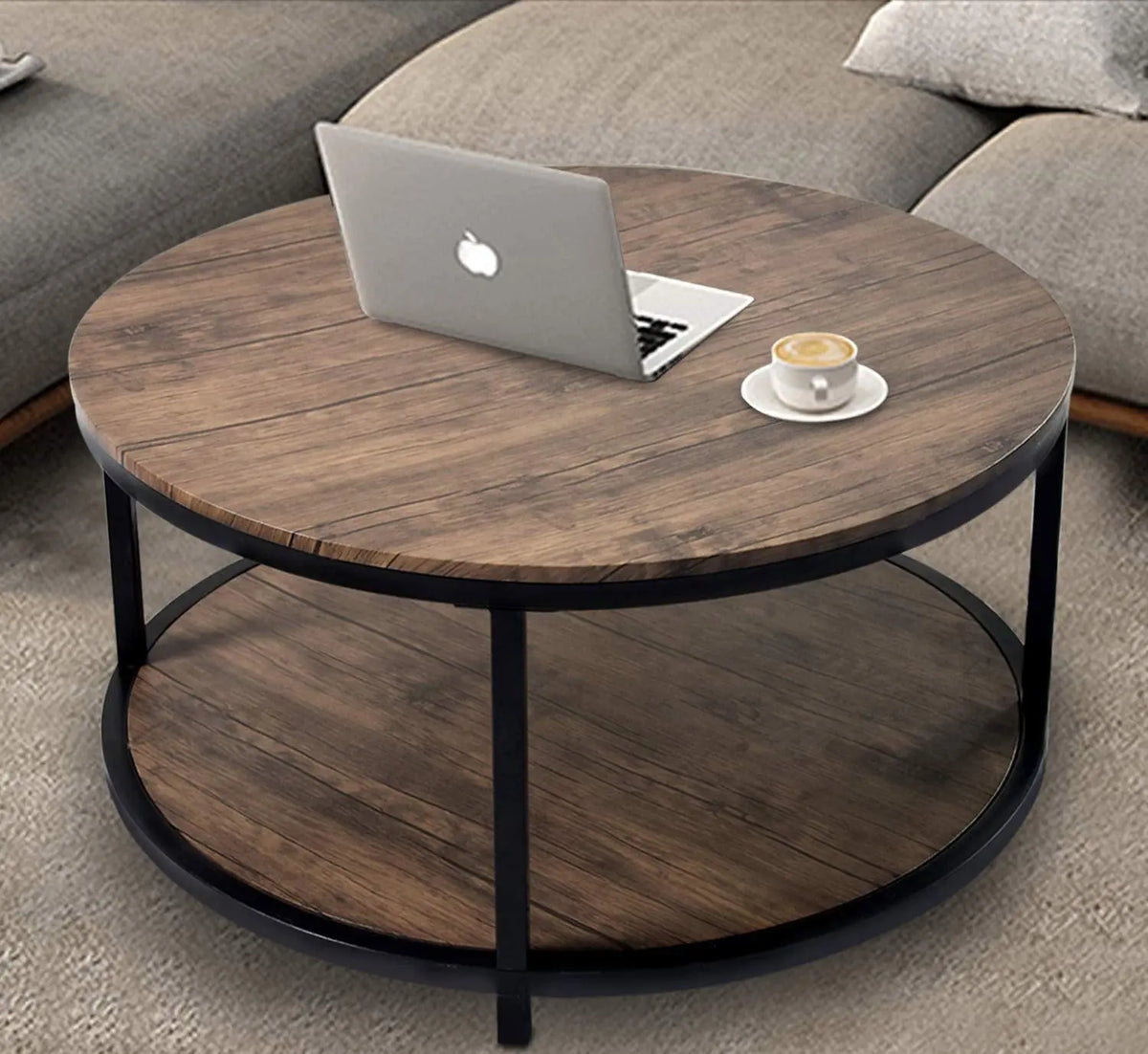 Yunga coffee table 80 * 45 cm, MDF wood
