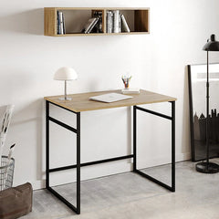Large Steel and MDF Wood Desk with Professional Design for Work – WAF-254