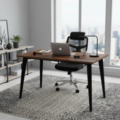 Large Steel and MDF Wood Desk with Professional Design for Work – WAF-241
