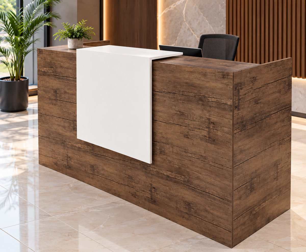High quality MDF wood reception desk - HFS-079