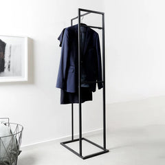 Practical steel clothes rack – 60 × 40 × 180 cm