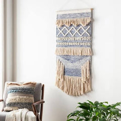 Natural Wool Wall Carpet Handmade – Multiple Colors – Model ROF-067