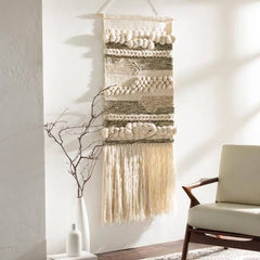 Natural Wool Wall Carpet Handmade – Multiple Colors – Model ROF-071