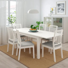Dining table - 7 pieces of high quality beech wood - KYN-161