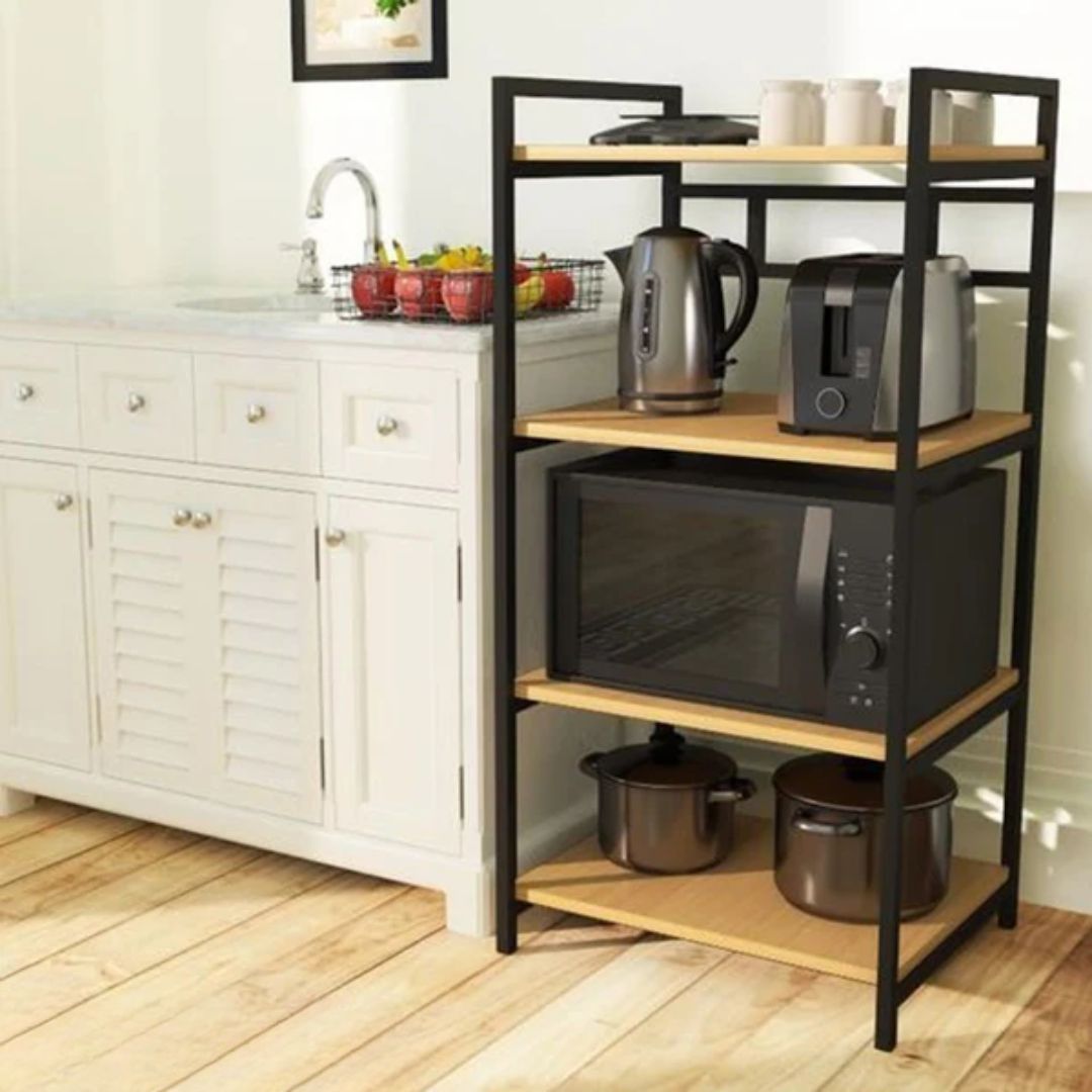 Electrostatic paint metal kitchen storage unit -MTC-163