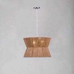 An elegant chandelier that adds an artistic touch to the decor.