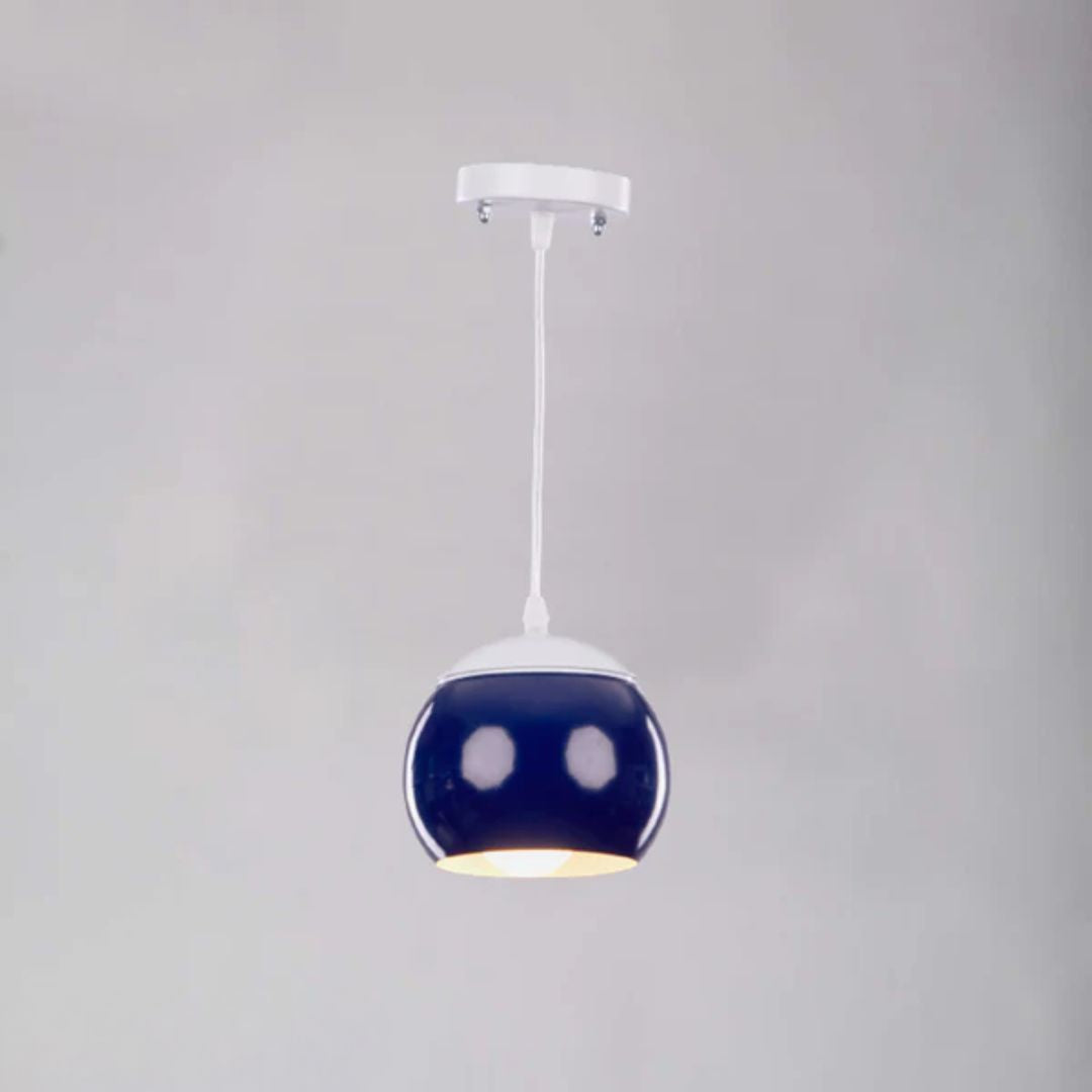 Medium-sized aluminum chandelier with a sleek modern design