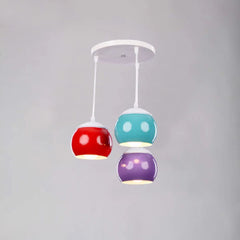 Medium aluminum chandelier with a sleek modern design