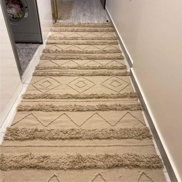 Handmade pure wool rug - 200x150cm - LUS-179