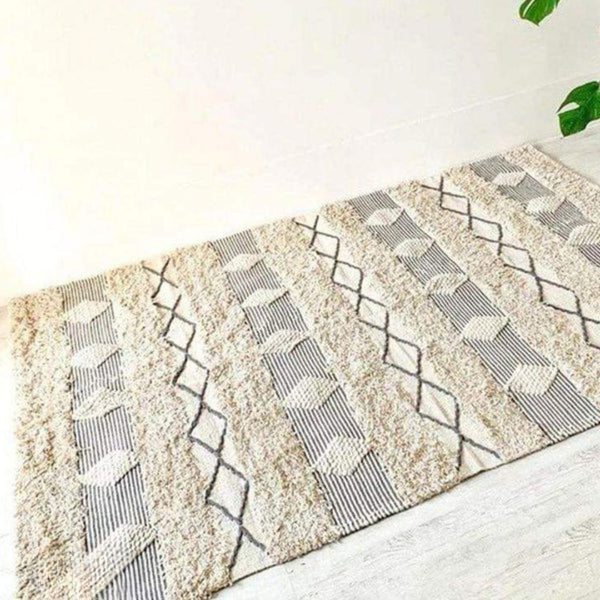 سجادة هاند ميد من الصوف الخالص - 200x150cm - LUS-288