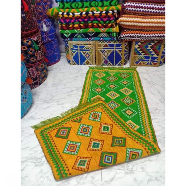 Handmade pure wool rug - 200x70cm - LUS-350
