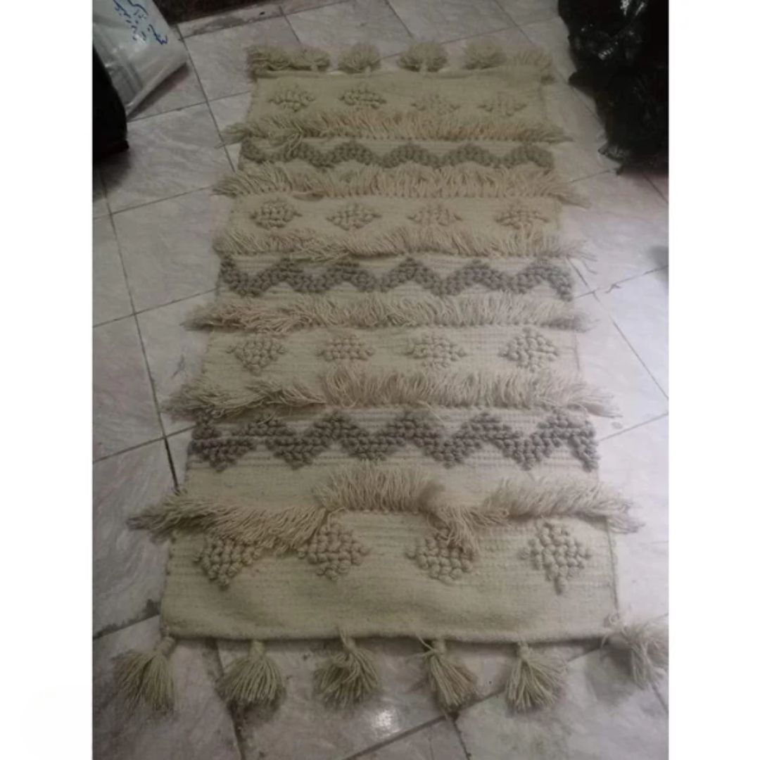 Handmade pure wool rug - 80x150cm - LUS-194