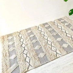 Handmade pure wool rug - 80x150cm - LUS-234