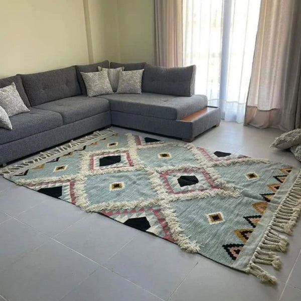 سجادة هاند ميد من الصوف الخالص - 200x300cm - LUS-321