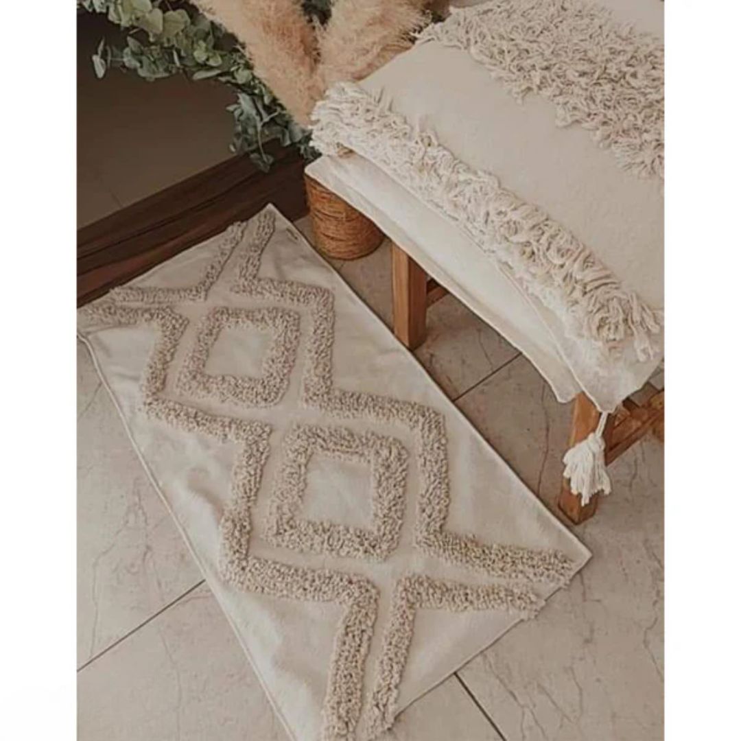 Handmade pure wool rug - 80x150cm - LUS-275