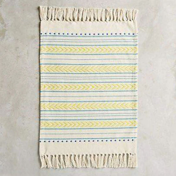 سجادة هاند ميد من الصوف الخالص - 80x150cm - LUS-298