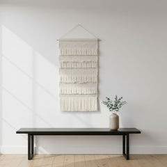 Natural Wool Wall Carpet Handmade – Multiple Colors – Model ROF-062