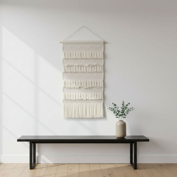 سجادة حائط صوف طبيعي صناعة يدوية – ألوان متعددة – موديل ROF-062