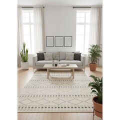 Handmade Multicolor Natural Wool Rug – Model ROF-047