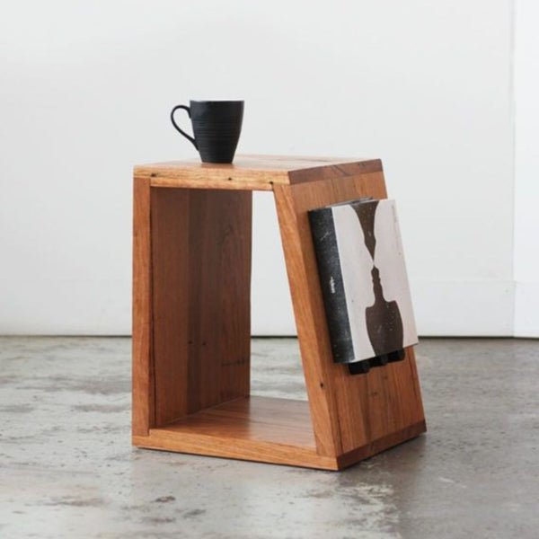 تربيزة جانبية خشب موسكي بدهان أوستر – موديل CHW-071