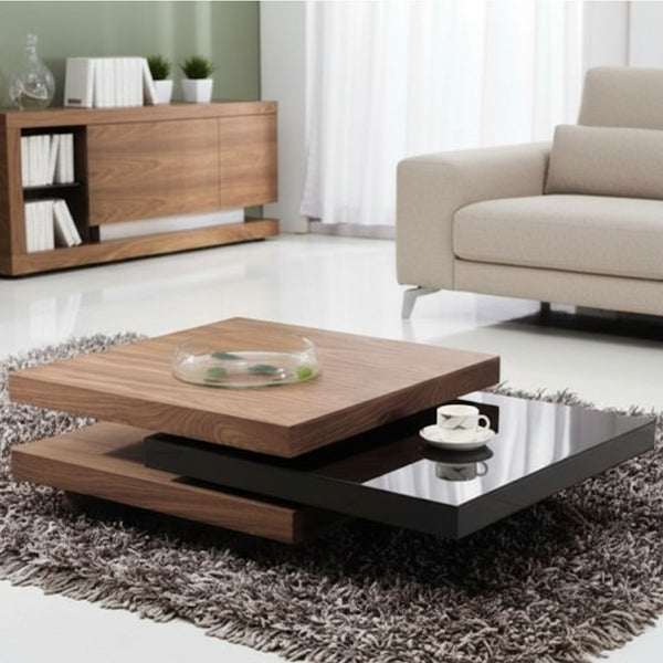 تربيزة قهوة خشب كونتر بدهان أوستر + دوكو – موديل CHW-077