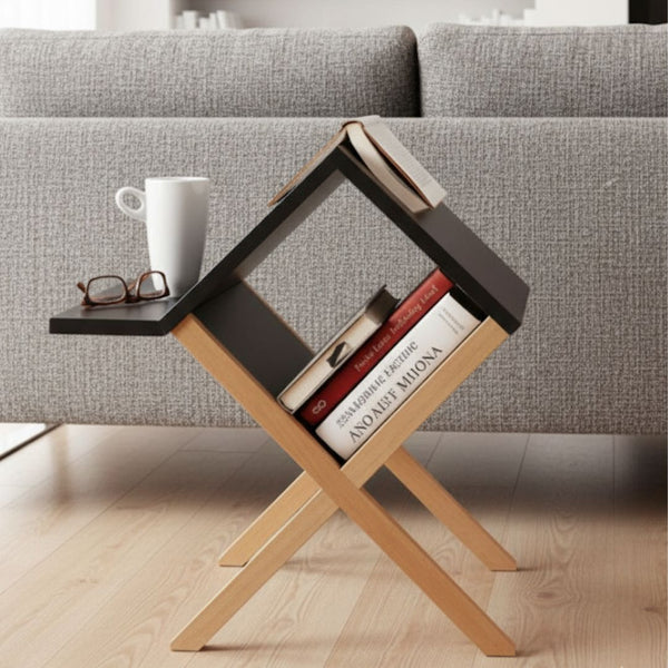 ترابيزة جانبية خشب كونتر برجول موسكي – دهان أوستر + دوكو – موديل CHW-098 من أوسكار فرنتشر