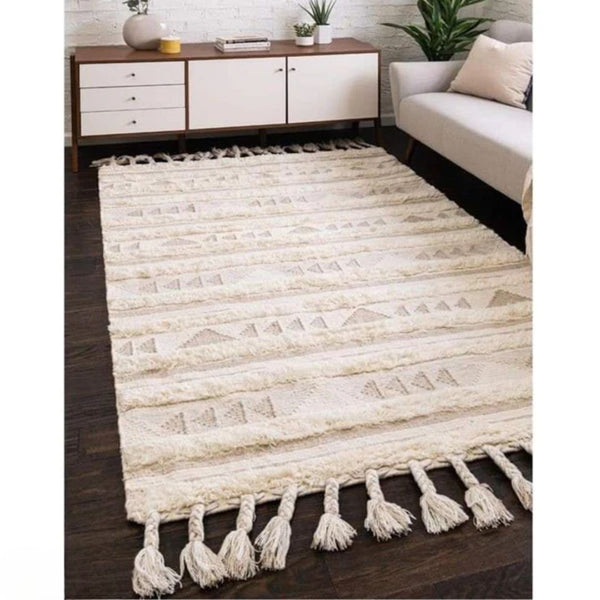 Handmade pure wool rug - 200x150cm - LUS-240