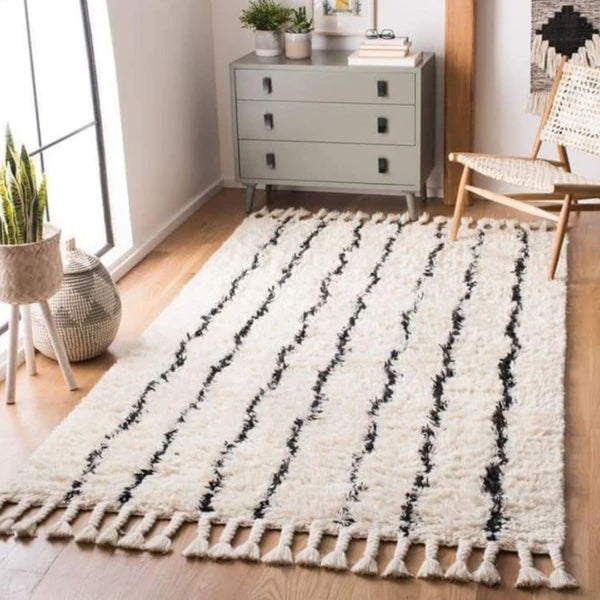 سجادة هاند ميد من الصوف الخالص - 200x150cm - LUS-279